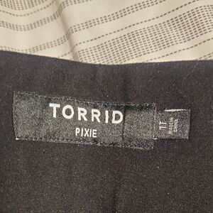 Torrid Black Pixie Trousers